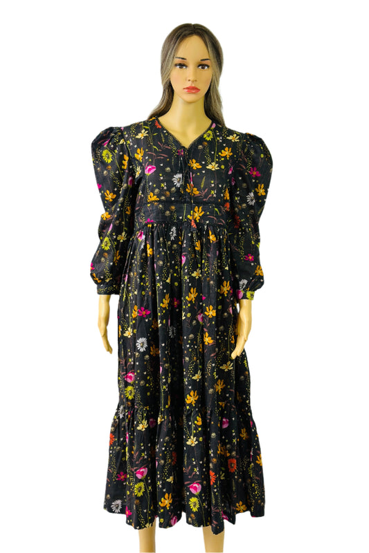 Floral Symphony Dress